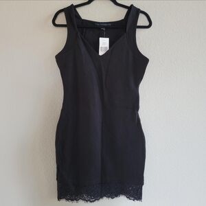 French Connection Black Mini Dress